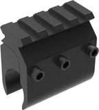 Barrel Mount with Picatinny Rail for Laser Flashlight