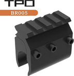 Barrel Mount with Picatinny Rail for Laser Flashlight