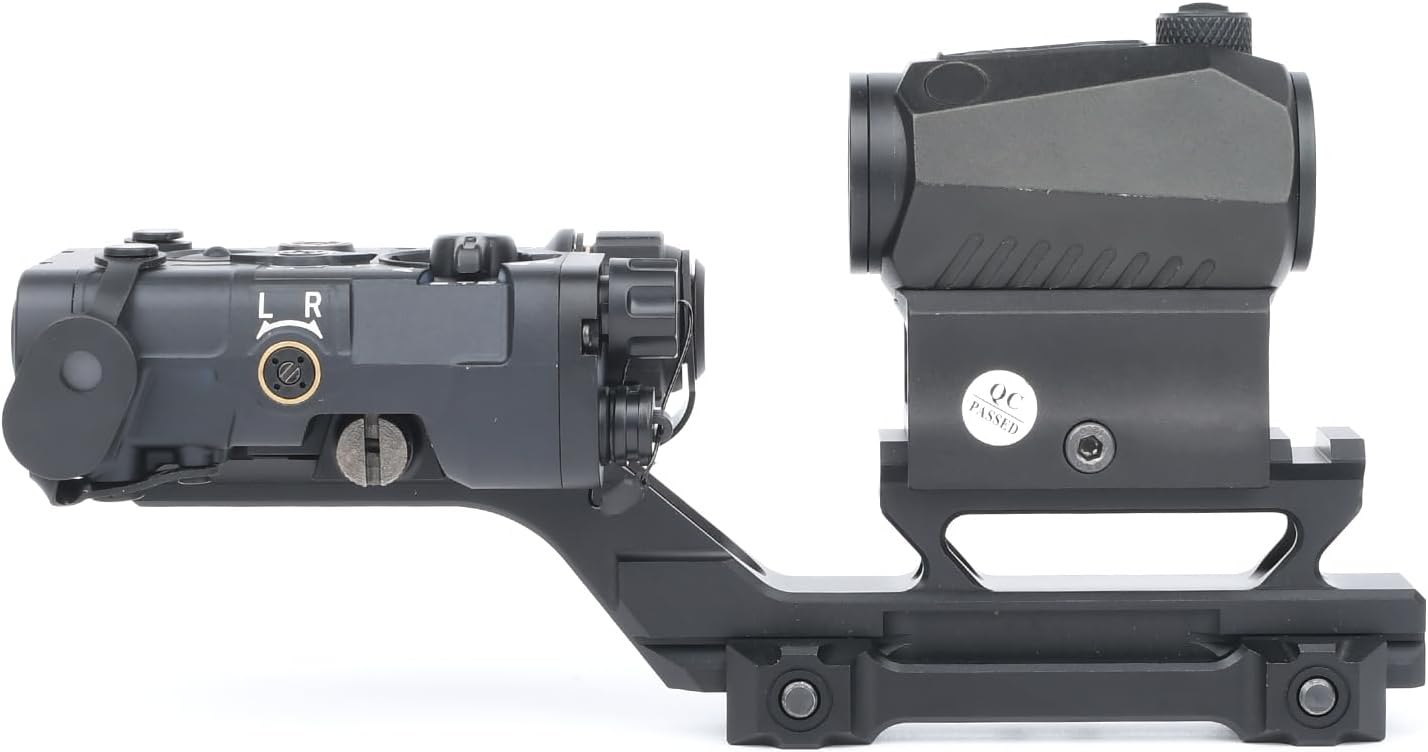 Tactical Group Type HY Mount Red Dot Riser Mount Laser Combo Adapter Mount Base Picatinny Rail Riser Scope Mount for T1 T2 Optic Scope Sight Holographic