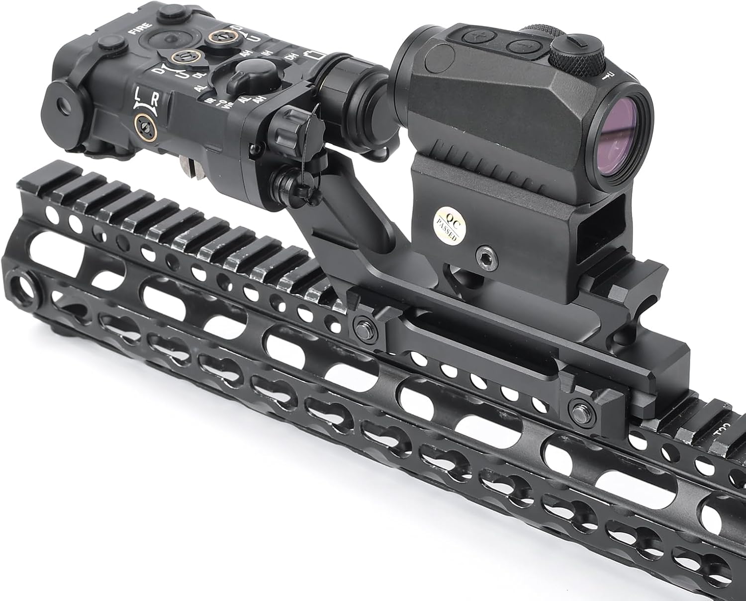 Tactical Group Type HY Mount Red Dot Riser Mount Laser Combo Adapter Mount Base Picatinny Rail Riser Scope Mount for T1 T2 Optic Scope Sight Holographic