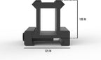 Monstrum Lockdown V3 Picatinny Riser Mount with Recoil Stop Base | 1.5 inch Length